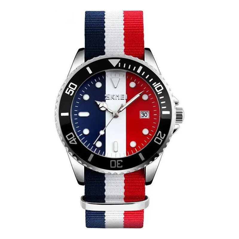 Skmei 9133 unisex hodinky Rowan Modro-červené 65226549