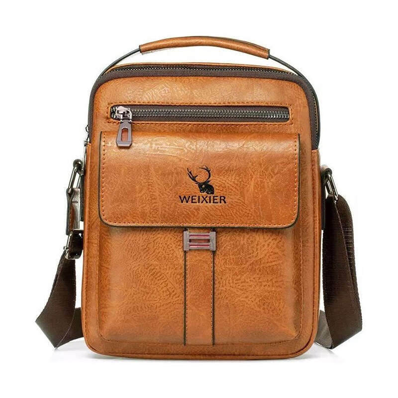 Weixier pánska crossbody taška Agnar Khaki 65226553