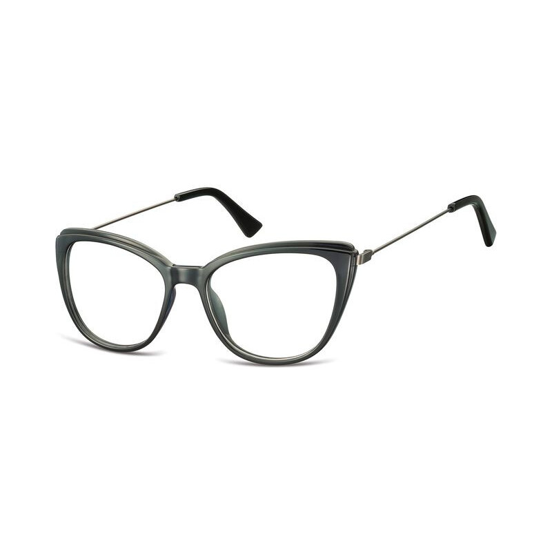 Montana Dámske nedioptrické okuliare Mačací Šarm - Čierne 65226656