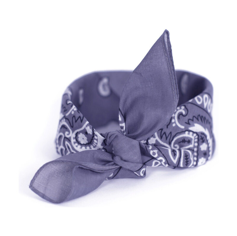 Artofpolo Bavlnená šatka Bandana Pastelová fialová 65226685
