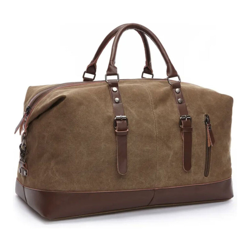 Canvasio cestovné canvas taška Beloun Hnedá 45 l 65226716