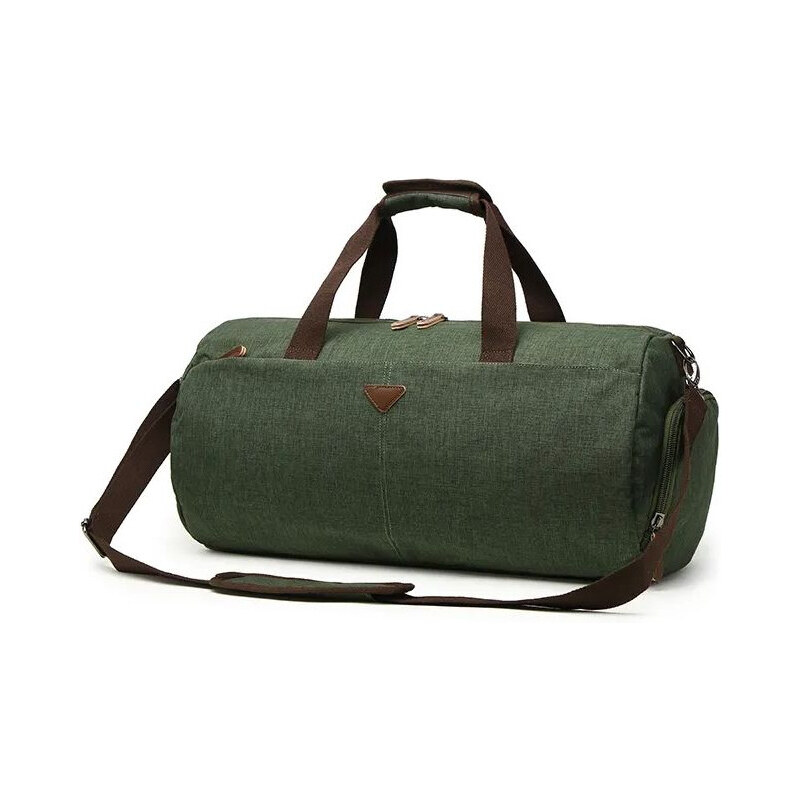 Canvasio cestovná plátená canvas taška Roubaix Zelená 40 l 65226724