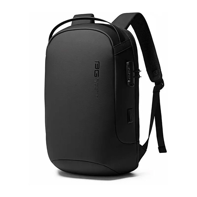BANGE Business batoh s USB + zámok HASAD Čierny 23L 65226753