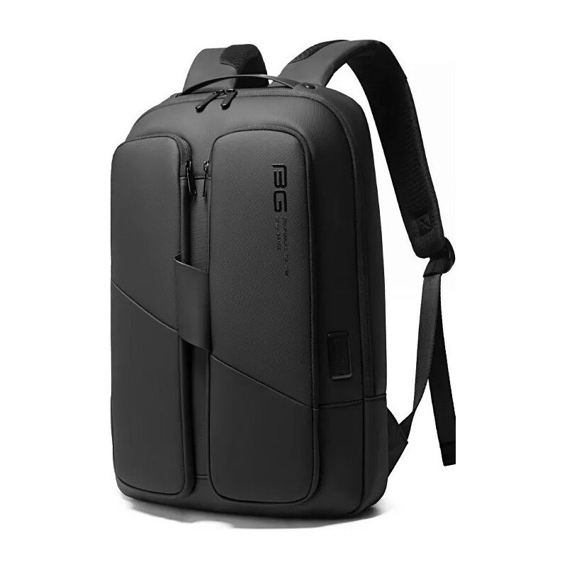 BANGE Business školský batoh s USB UMIT Čierny 24L 65226755