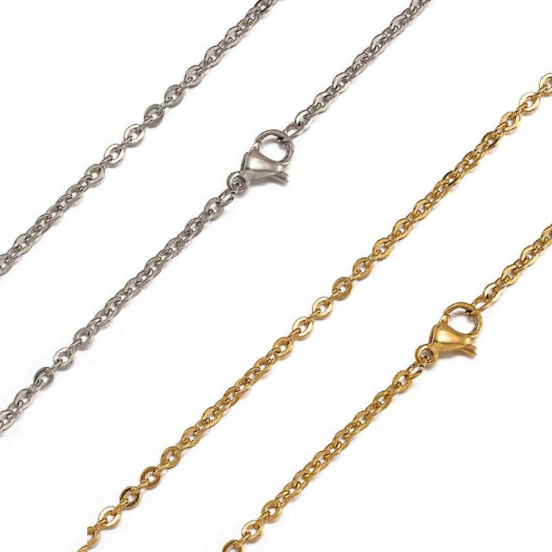 Impress Jewelry Retiazka z chirurgickej ocele Clasic 1.5 mm / 50 cm 65226766