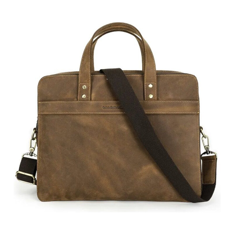 Contacts pánska kožená taška cez rameno Romain 65226803