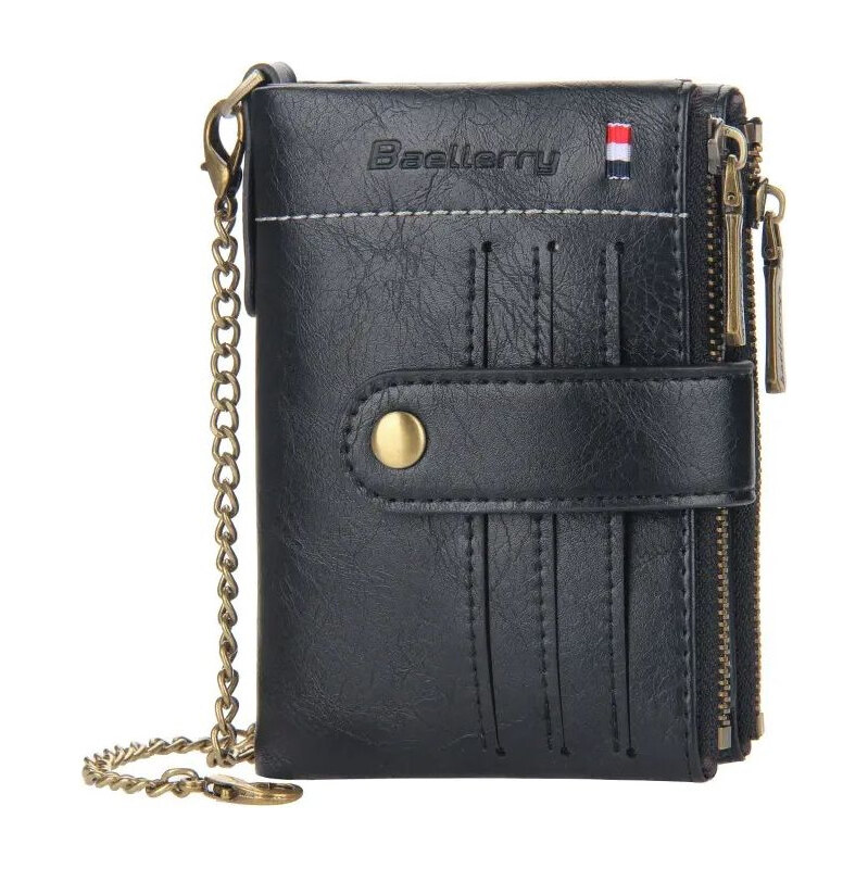 Baellerry pánska peňaženka s retiazkou CODY Čierna 65226825