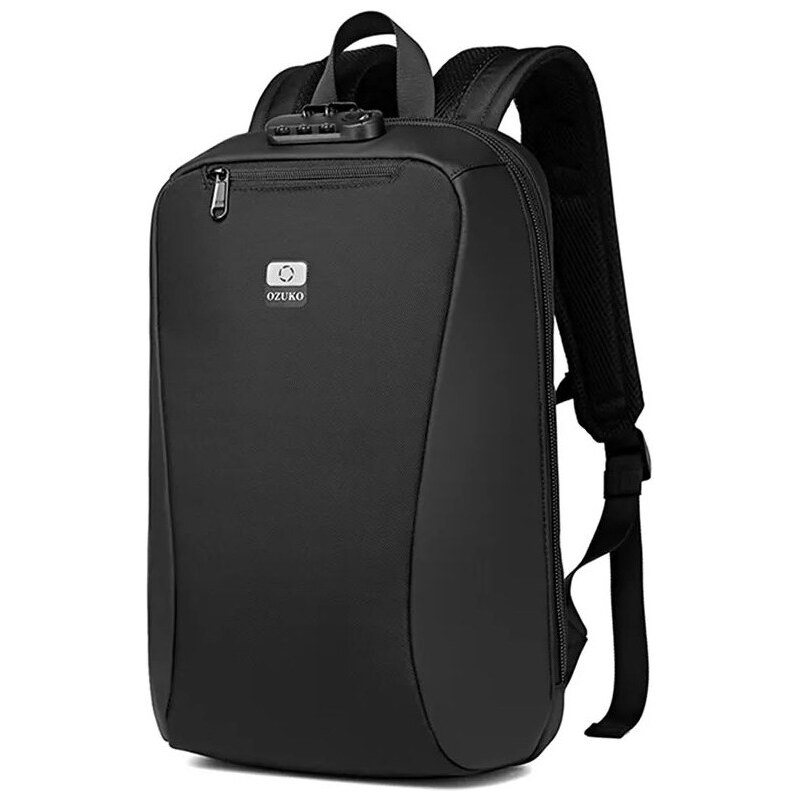 Ozuko športový cestovný školský batoh zámok Nunzio Čierny 14L 65226852