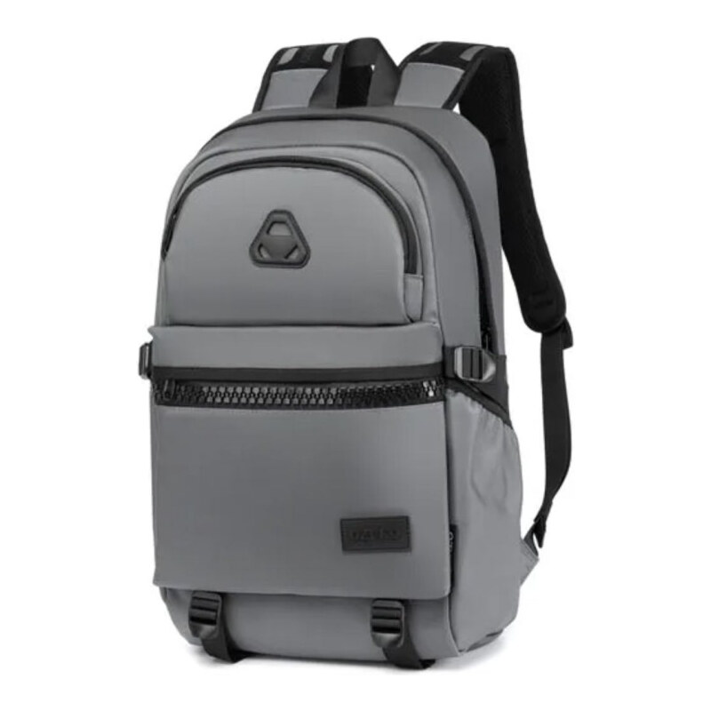 Ozuko pánsky športový školský batoh Feron Šedý 17L 65226855