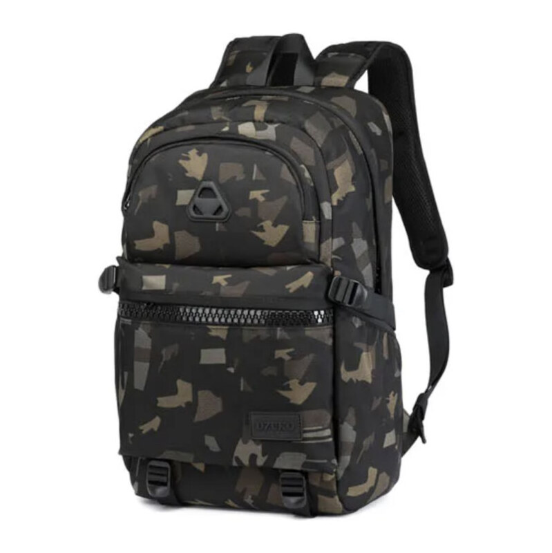Ozuko pánsky športový školský batoh Feron Camo 17L 65226856