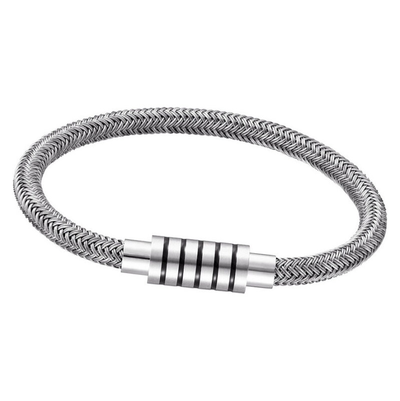 Impress Jewelry Náramok z chirurgickej ocele Resist Rope 65226861