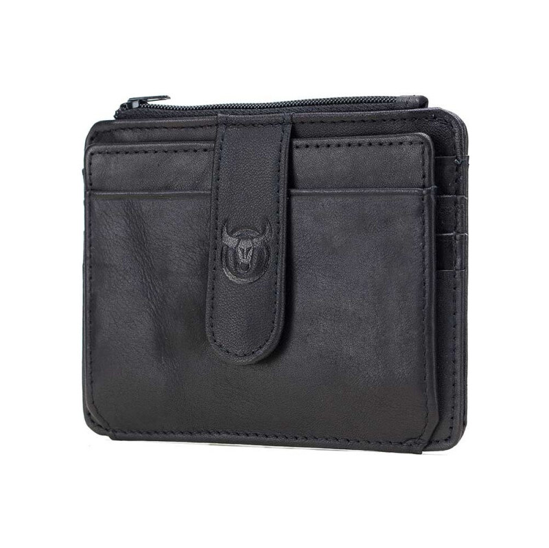 Bullcaptain kožená peňaženka na doklady Glen Čierna 65227104