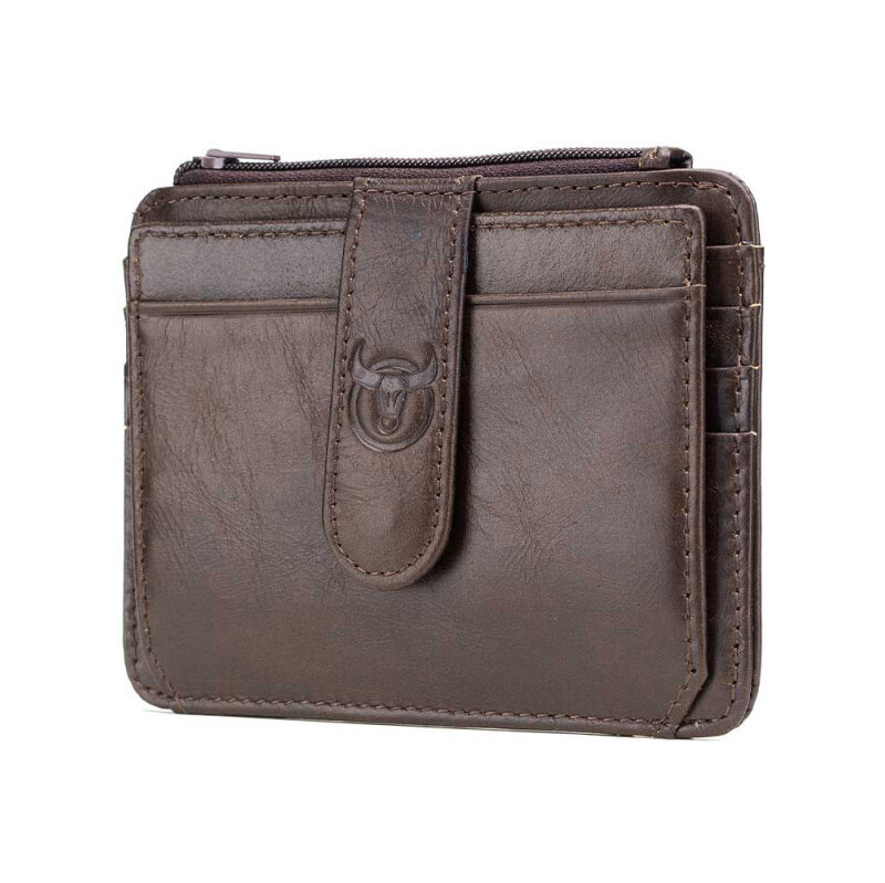 Bullcaptain kožená peňaženka na doklady Glen Hnedá 65227106