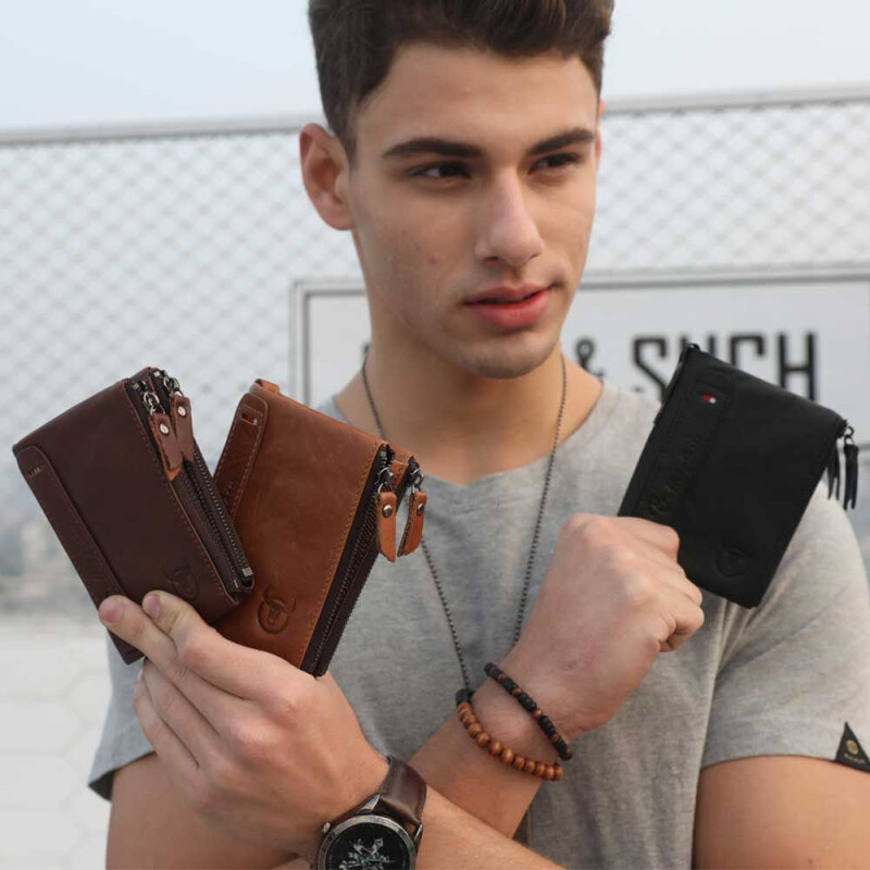 Bullcaptain kožená peňaženka Albuin Hnedá