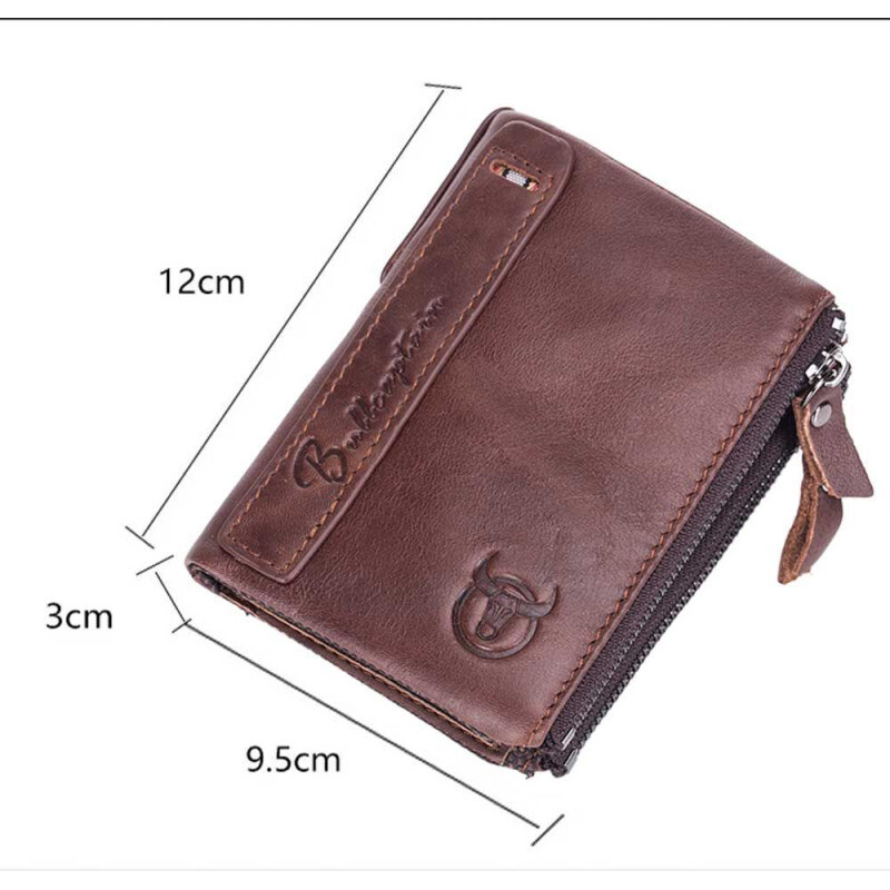 Bullcaptain kožená peňaženka Albuin Hnedá