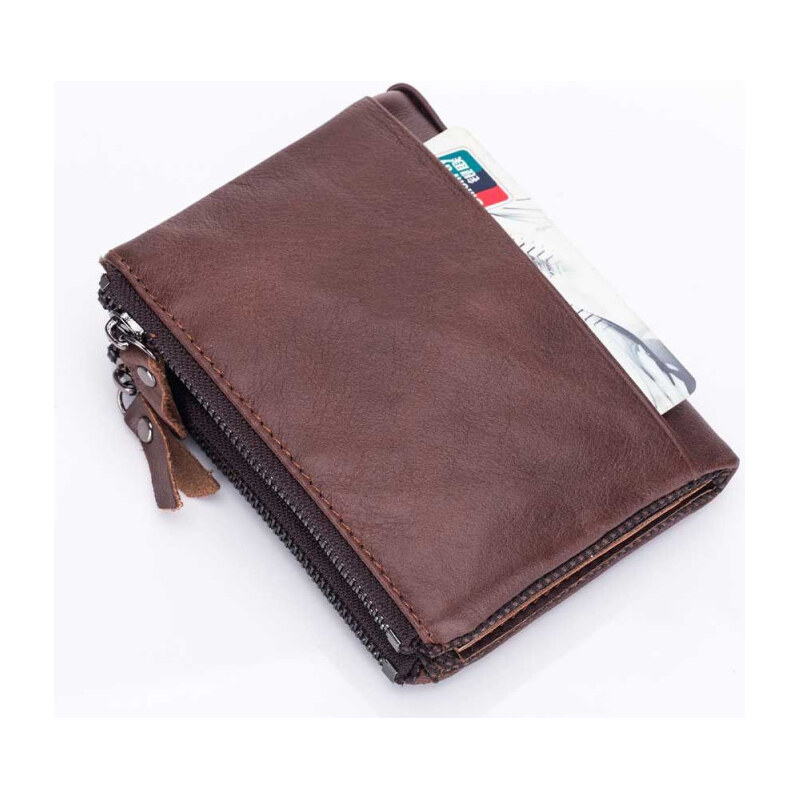 Bullcaptain kožená peňaženka Albuin Hnedá