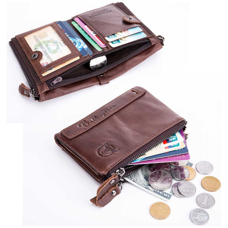 Bullcaptain kožená peňaženka Albuin Hnedá