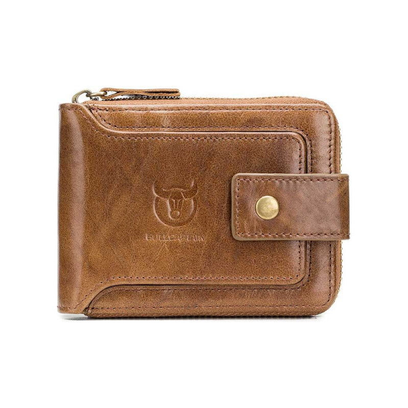 Bullcaptain elegantná kožená peňaženka Phocas Camel 65227303