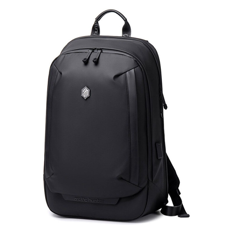 Arctic Hunter študentský batoh s USB College Čierny 20L 65227321