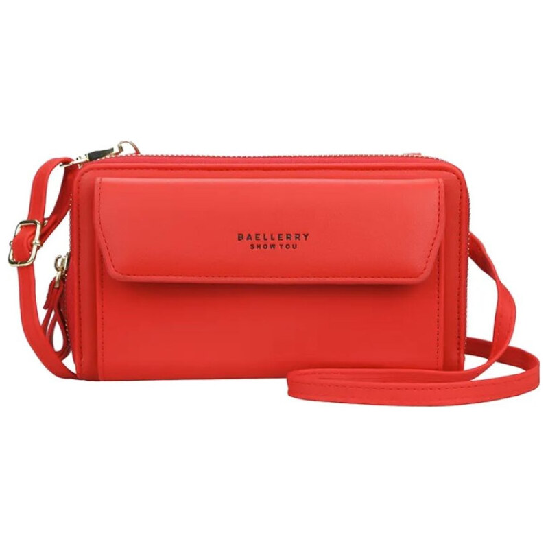 Baellerry Dámska peňaženka s popruhom Maddie Červená 65227336