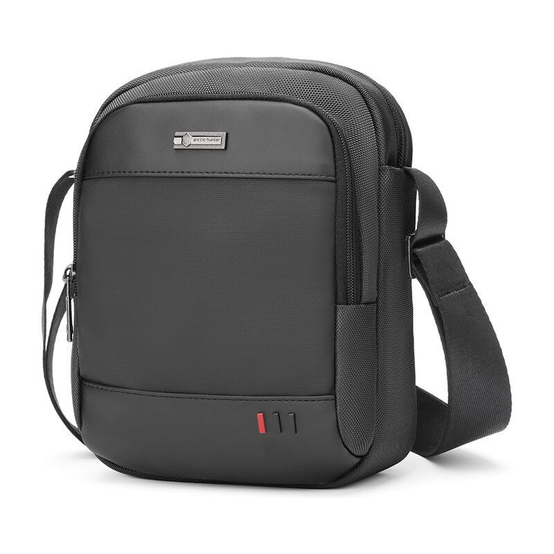 Arctic Hunter pánska taška cez rameno Urbano Čierny 65227362