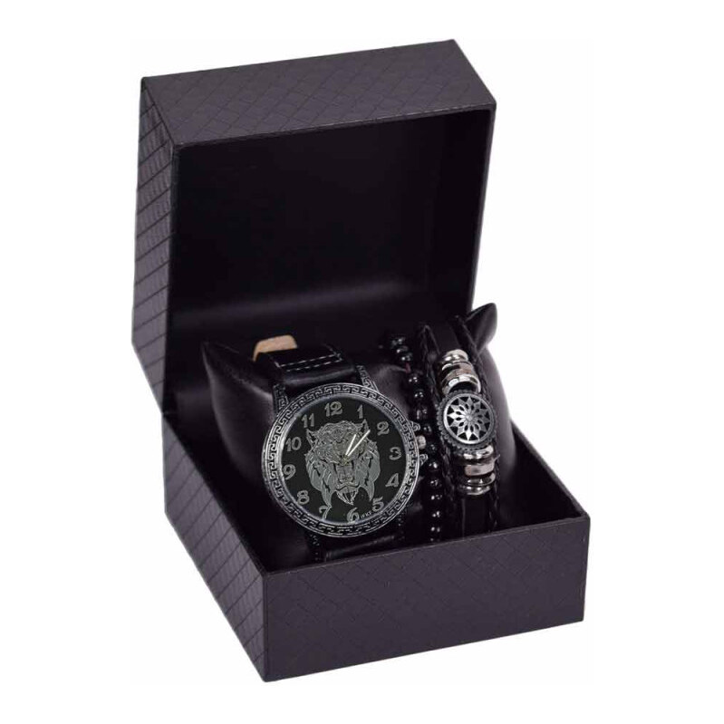 Lifestyle Darčeková sada Pánske hodinky + dva náramky Teodoro 65227411