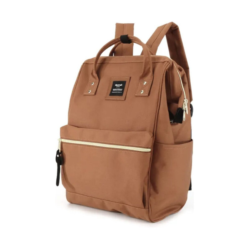 E-shop Himawari batoh USB port Apaté NR8 Hnedý 19L