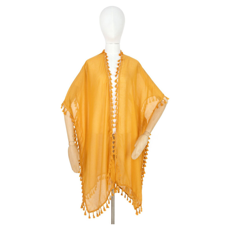 ArtOfPolo pončo na plavky Pareo Novara Oranžové 65227467