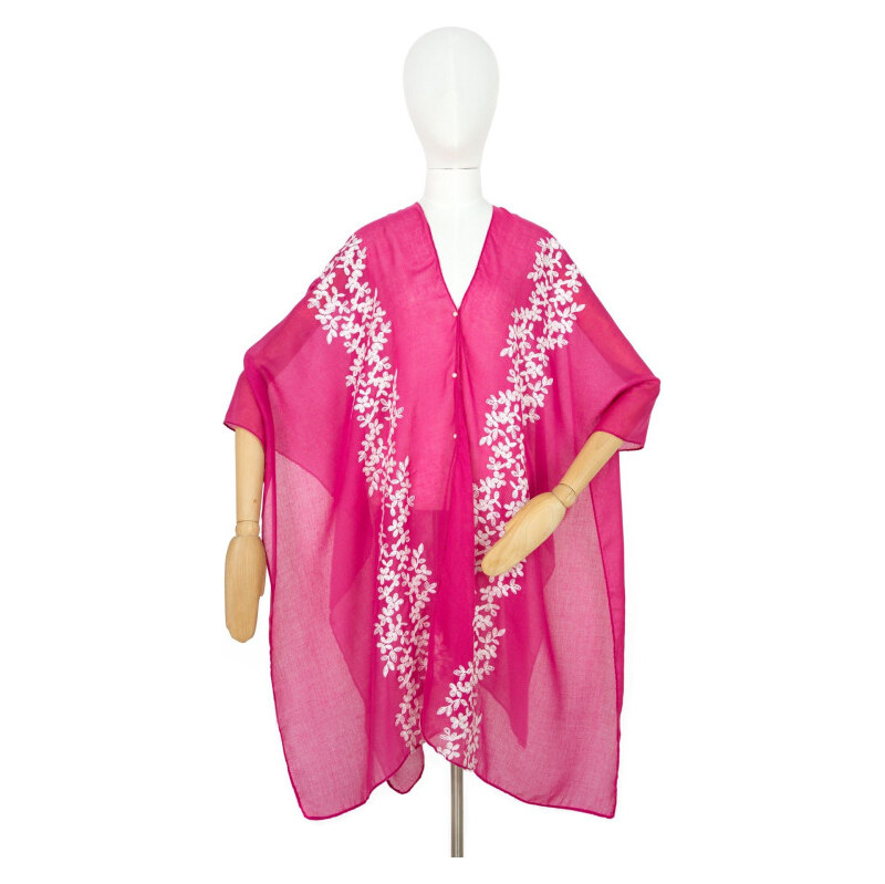 ArtOfPolo pončo na plavky Pareo Marsala Ružové 65227466