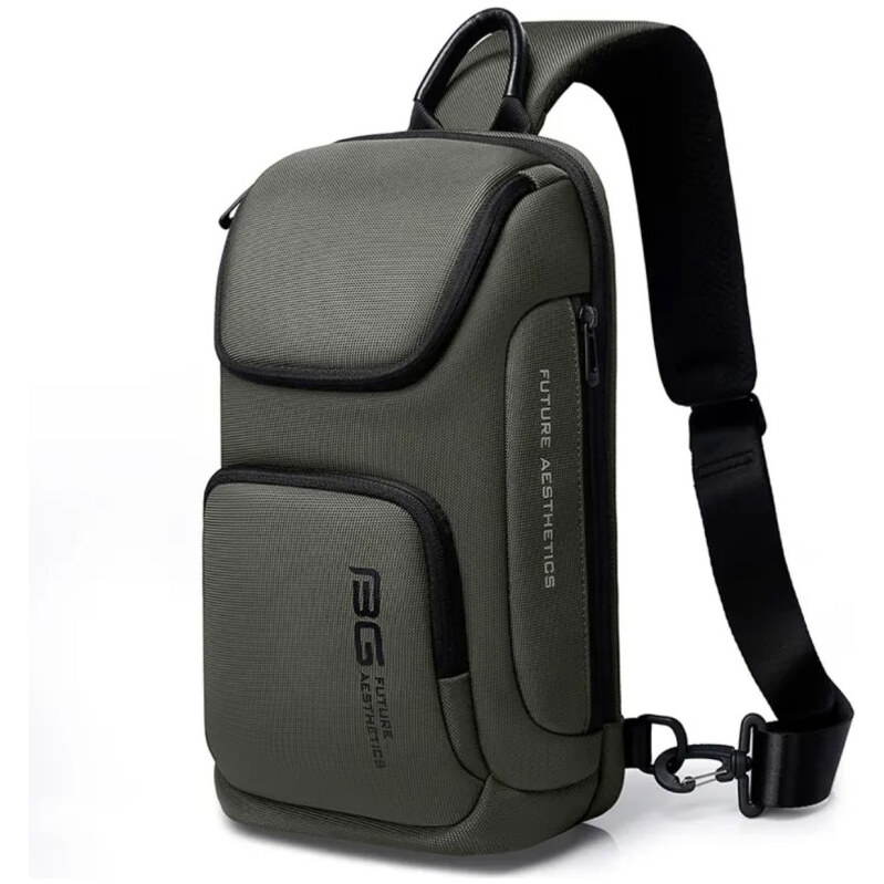 BANGE športový batoh cez rameno KIRAL Zelený 8L 65227576