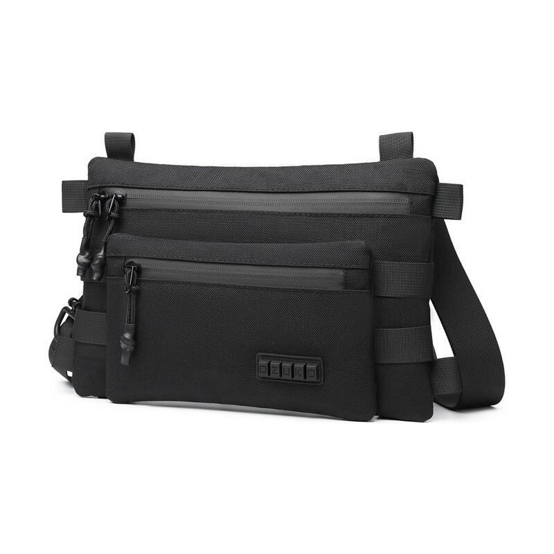 Ozuko pánska športová taška s kompasom German Čierna 2L 65227584