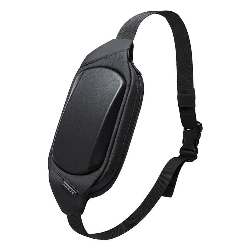 Bange škrupinová taška okolo pása Halldor Čierny 2L 65227626