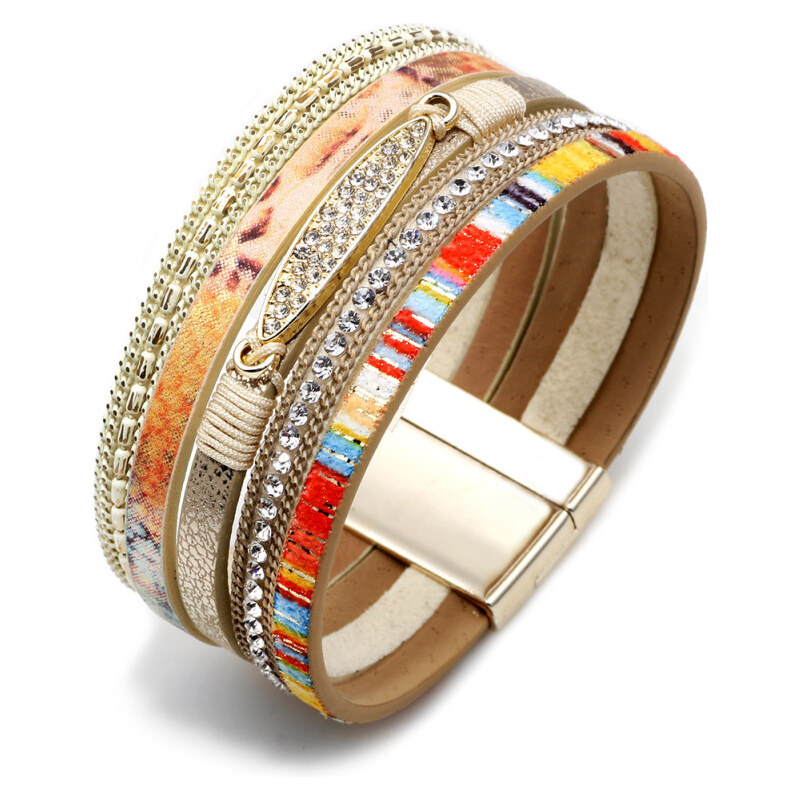 Lodestar Metalický náramok Follower Colorful 65227675