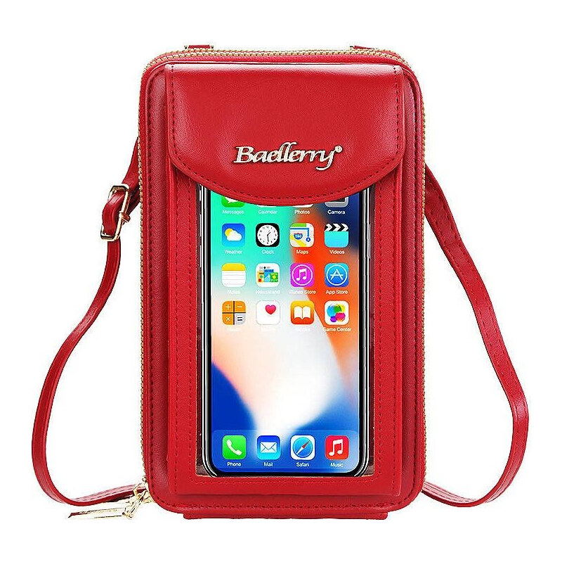 Baellerry Dámska kabelka na mobil Nora Červená 65227678