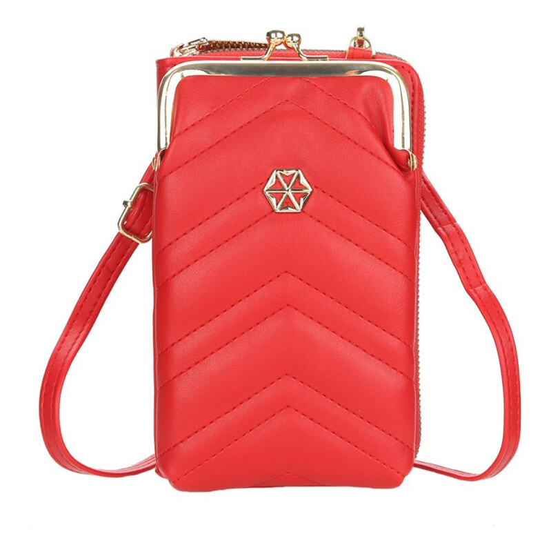 Baellerry Boissen Dámska peňaženka s popruhom Nora Červená 65227705