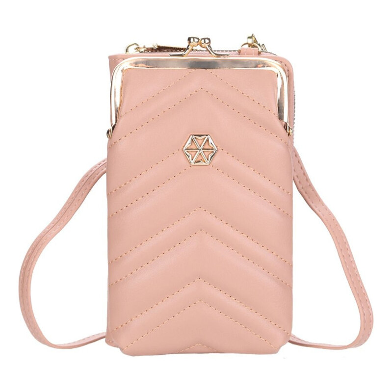 Baellerry Boissen Dámska peňaženka s popruhom Nora Ružová 65227704