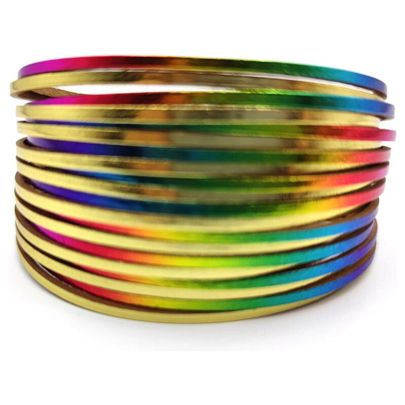 Lodestar Metalický náramok na ruku Rainbow world 65227714