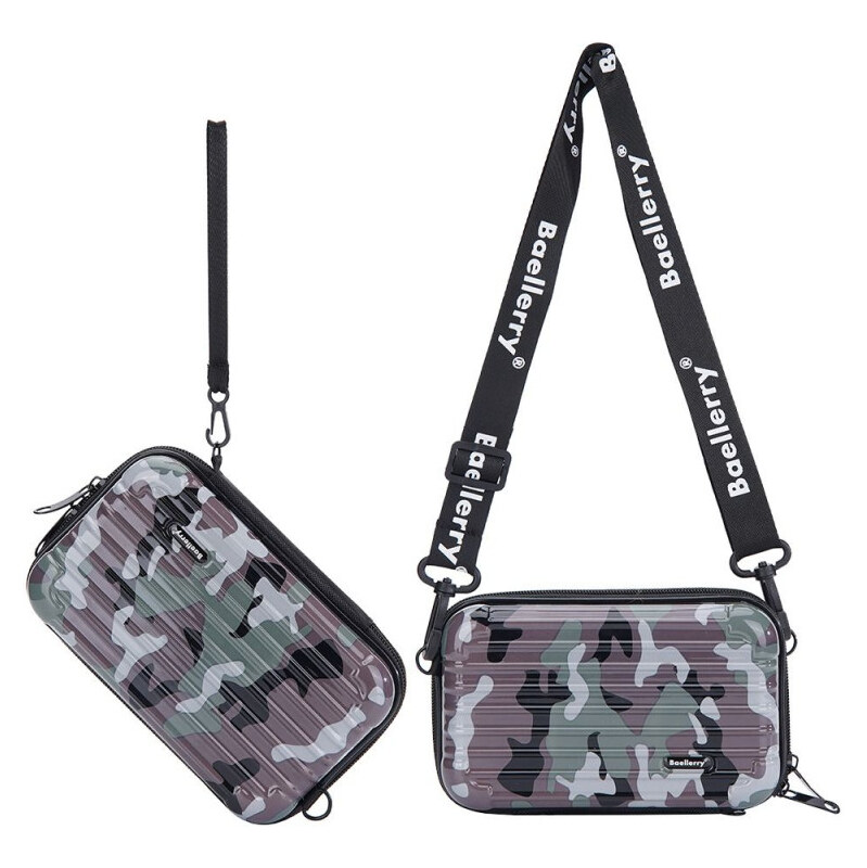 Baellerry Dievčenská kabelka na mobil Clarence s pútkom Šedá 65227731