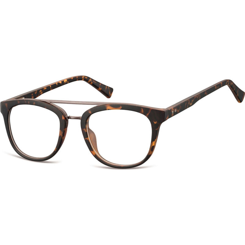 Montana Ovalné okuliare bez dioptrii Reverend - Leopardie 65227815