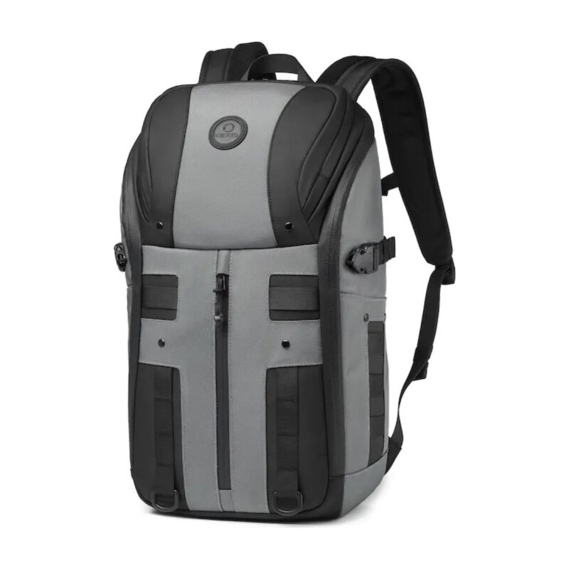 Ozuko Business cestovný školský batoh Barnard Šedý 27L 65227840