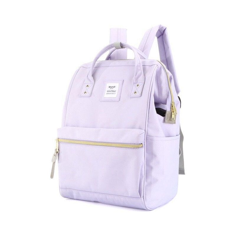 E-shop Himawari dámsky batoh s USB HOLLY Levanduľový 19L