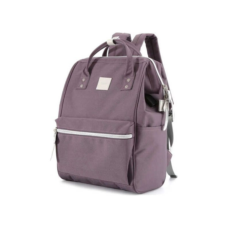 E-shop Himawari študentský batoh s USB Sorrel Fialový 19L