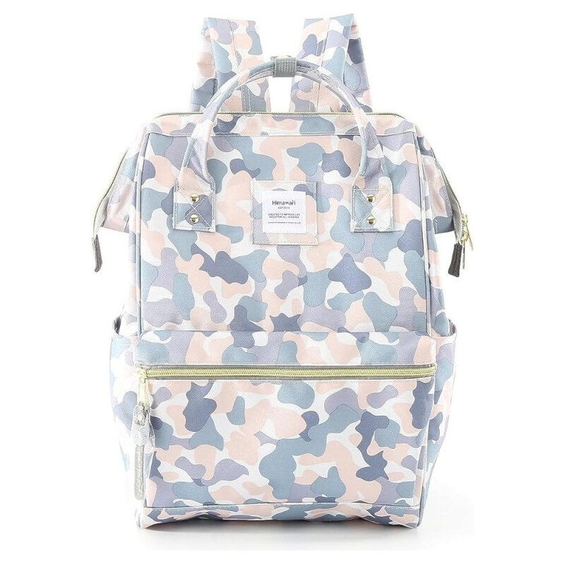 Himawari študentský batoh s USB port Holly Camuflage 19L 65227871