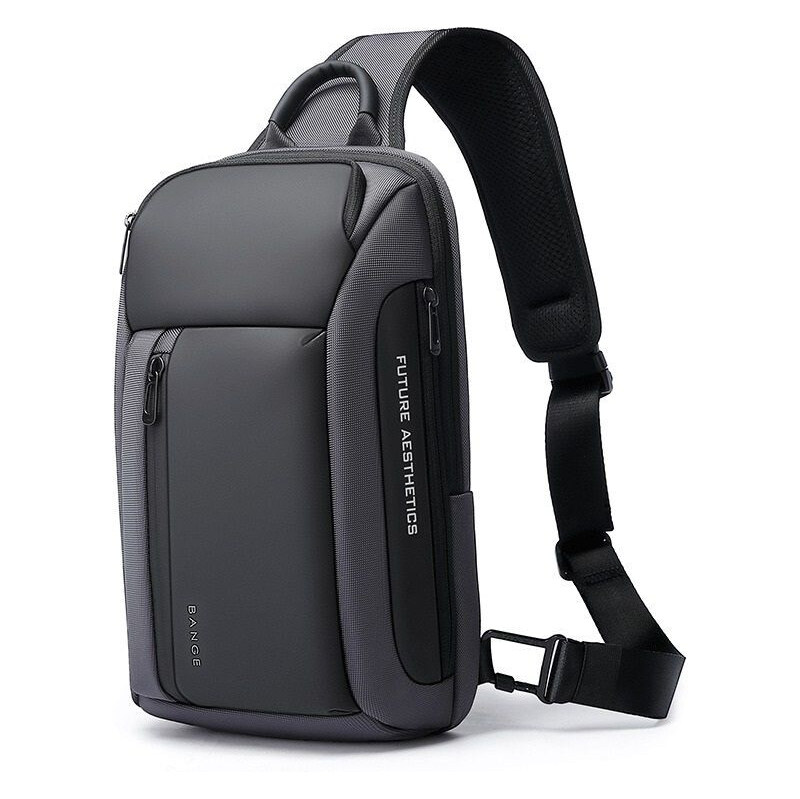 BANGE elegantný batoh cez rameno Torkel Šedý 8L 65227888