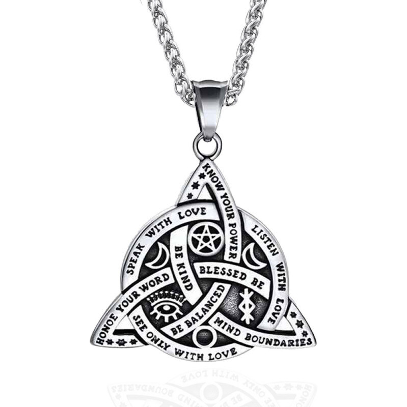 Impress Jewelry Prívesok z chirurgickej ocele - Keltský uzol Valhalla 65228008