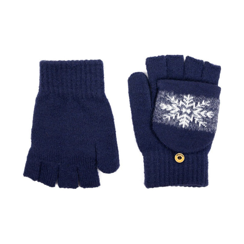 Artofpolo Päťprsté palčiaky s chlopňou Tahoe Modré 65228096