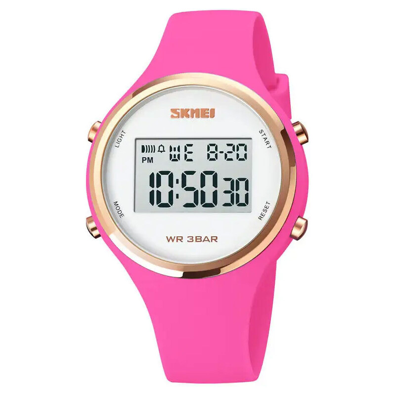 SKMEI 1720 dámske digitálne hodinky Lana Ružové 65228166