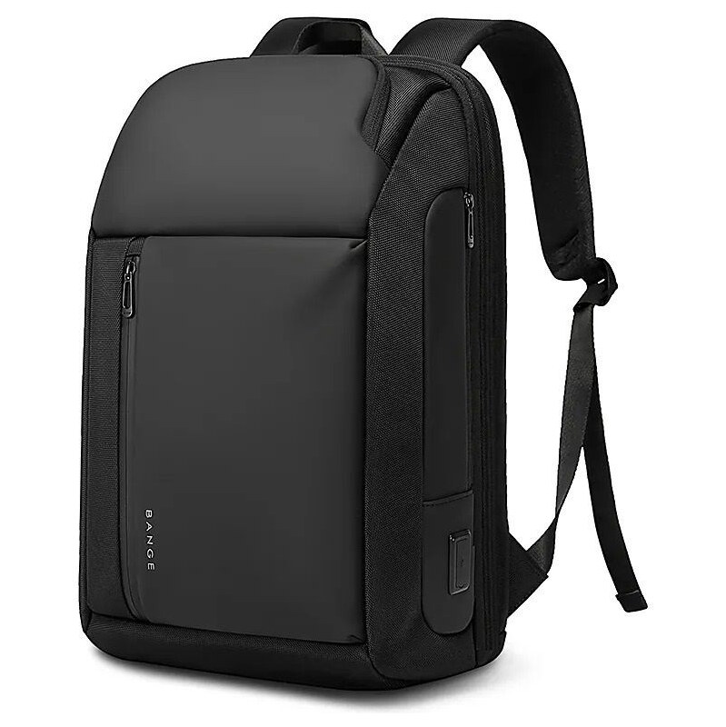 BANGE elegantný batoh s USB Edeltraud Čierny 24L 65228169