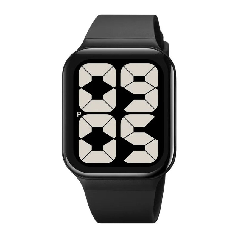 SKMEI 1995 športové hodinky Bold Čierne 65228177