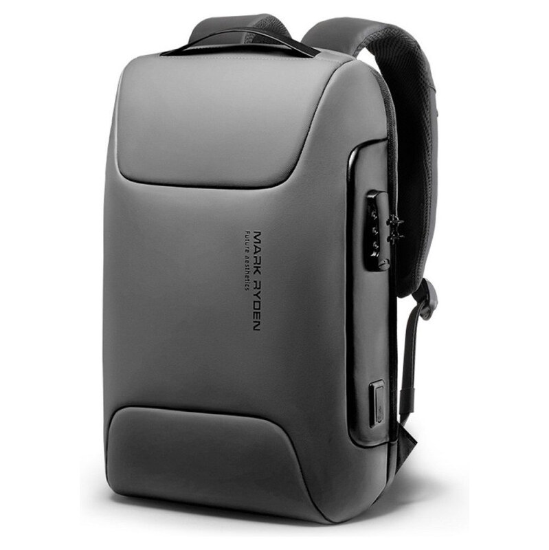 Mark Ryden batoh s USB + zámok Irmantas Šedý 21L 65228182
